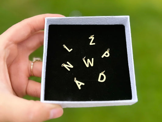 Mini Gold Plated Initials