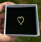 Rustic Gold Heart