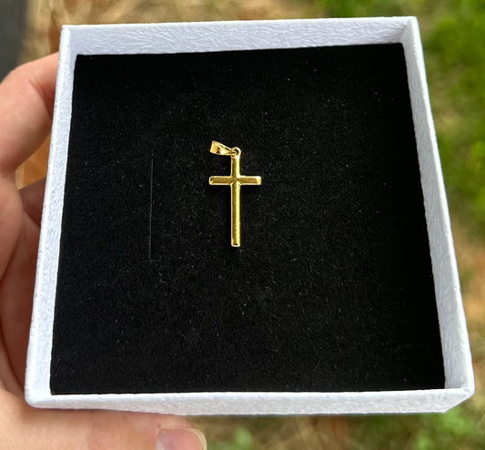 Large Gold Filled Cross